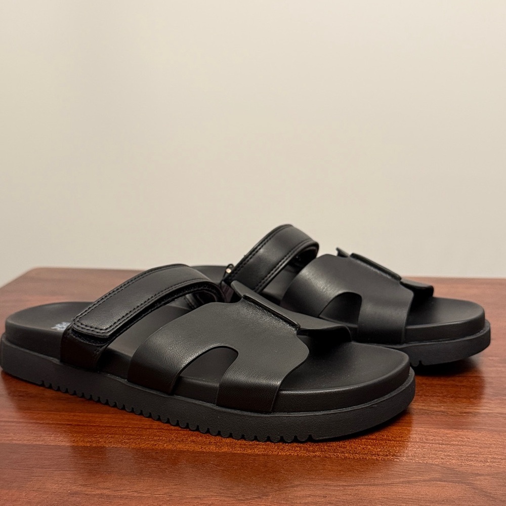 Wild Fable woman’s Hayley Black Sandals New Size 8 - Picture 3 of 5